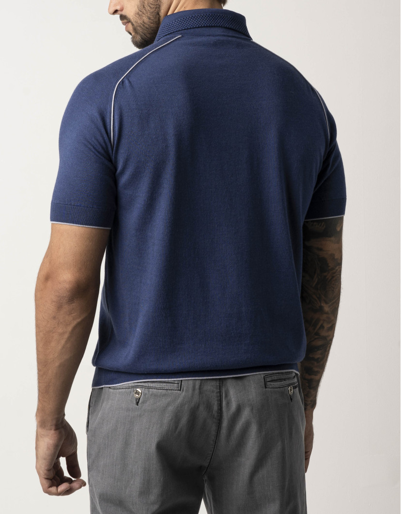 Castello d'Oro Blue Polo T-shirt  image